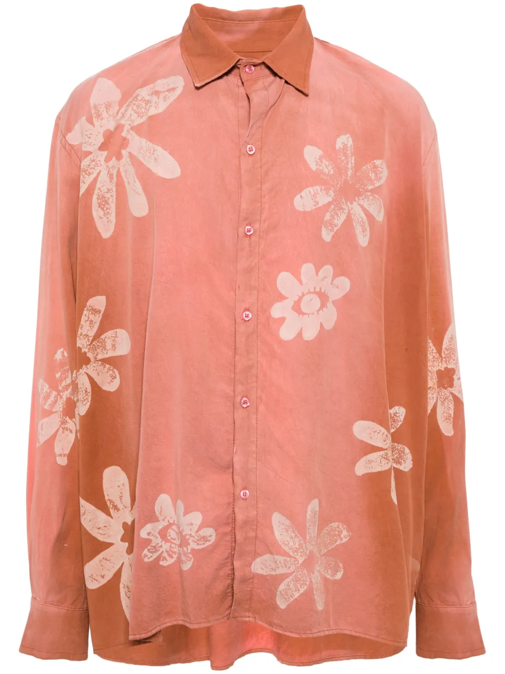 

Рубашка Syd с цветочным принтом Alchemist, оранжевый