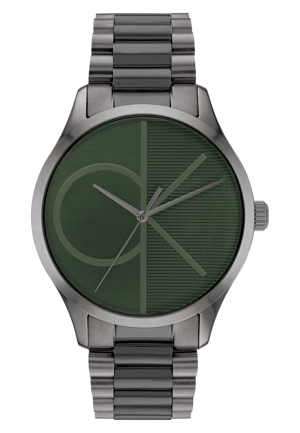 

Часы 3H TWO TONE CG SS SUNRAY DIAL Calvin Klein, зеленый