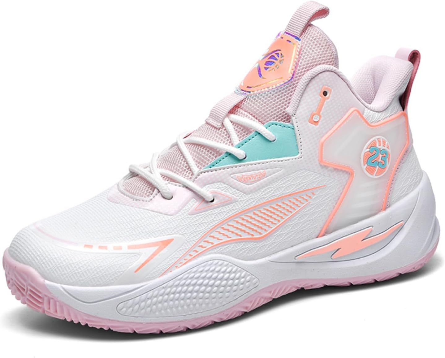 

Мужские дышащие баскетбольные кроссовки на шнуровке, модные высокие, противоскользящие, повседневные кроссовки для зала, спорта, тенниса и пробежек Boaobaihuo