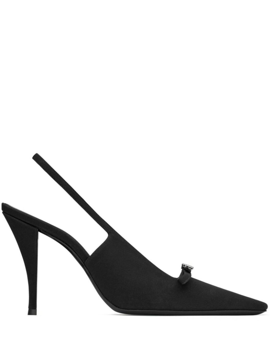 

Saint Laurent туфли Sadie с ремешком на пятке, черный