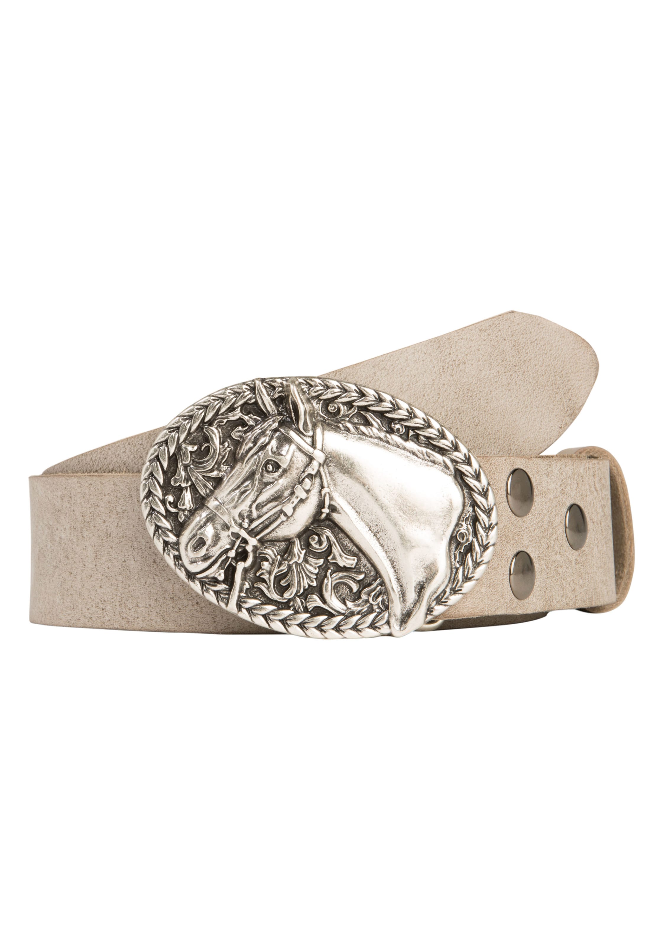 

RETTUNGSRING by showroom 019° Ремень в бежевом цвете