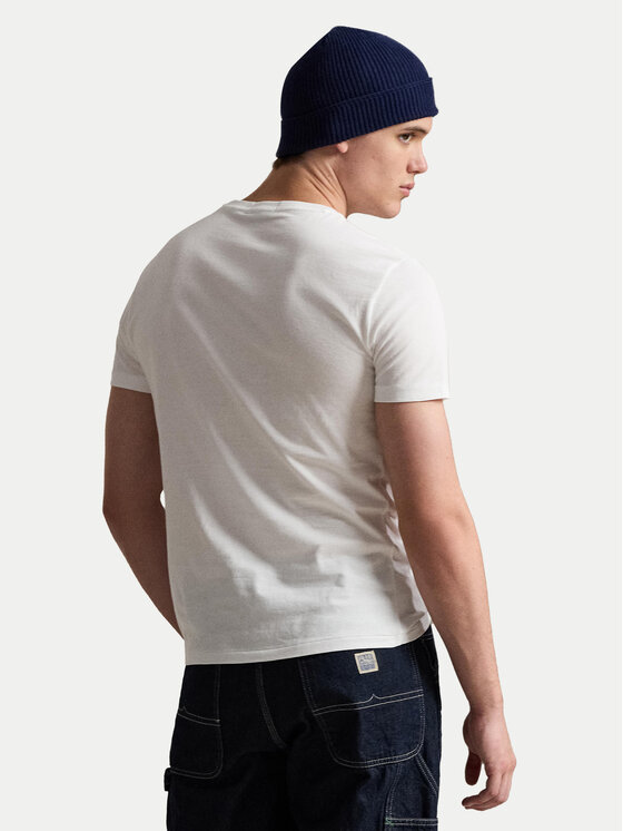 Футболка regular fit 710P07343001 Polo Ralph Lauren, белый — фото 3