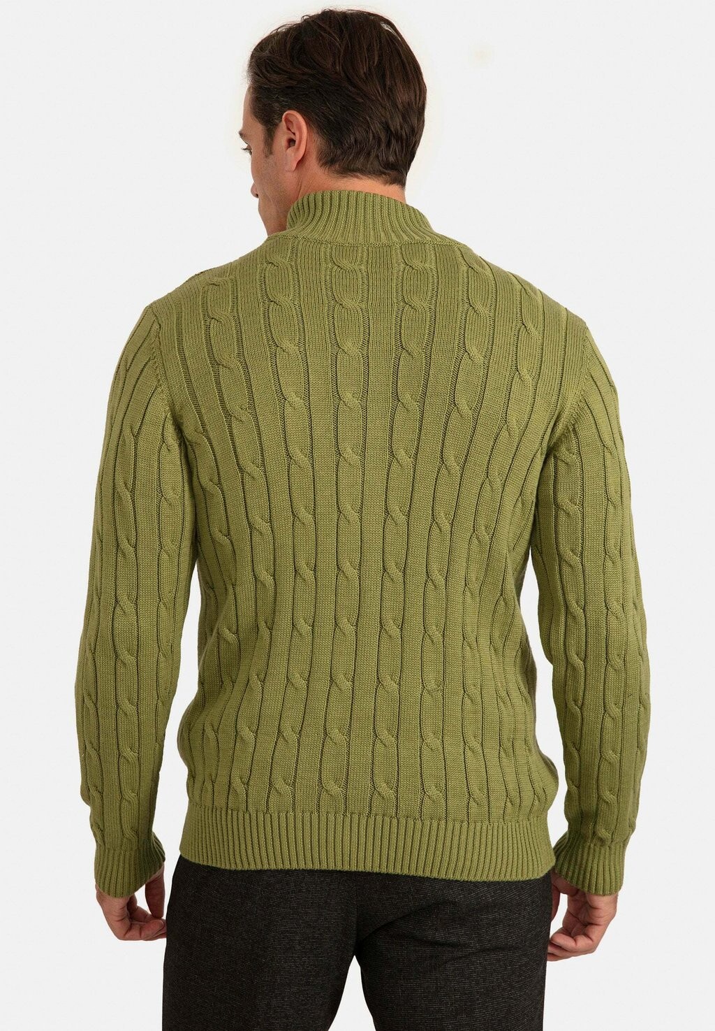 

Кардиган HAIR BRAIDED FULL ZIP Williot, зеленый