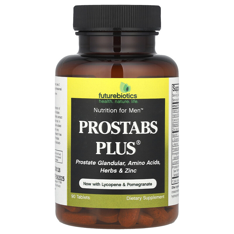 

Futurebiotics, Пищевая добавка Prostabs Plus, 90 таблеток