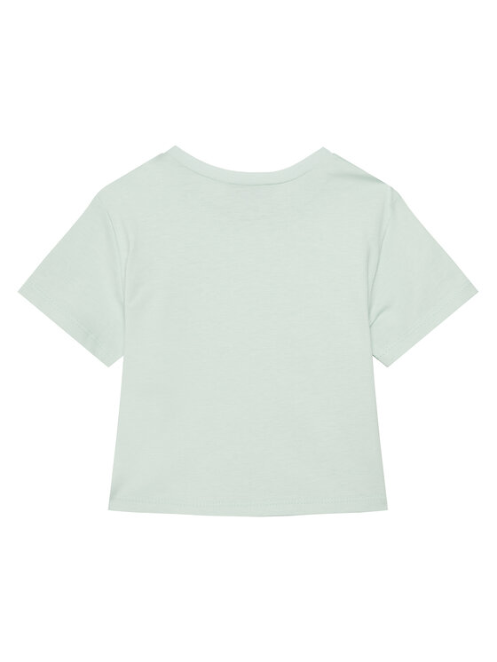Футболка обычного кроя 35RYG10HQ United Colors Of Benetton, зеленый — фото 2