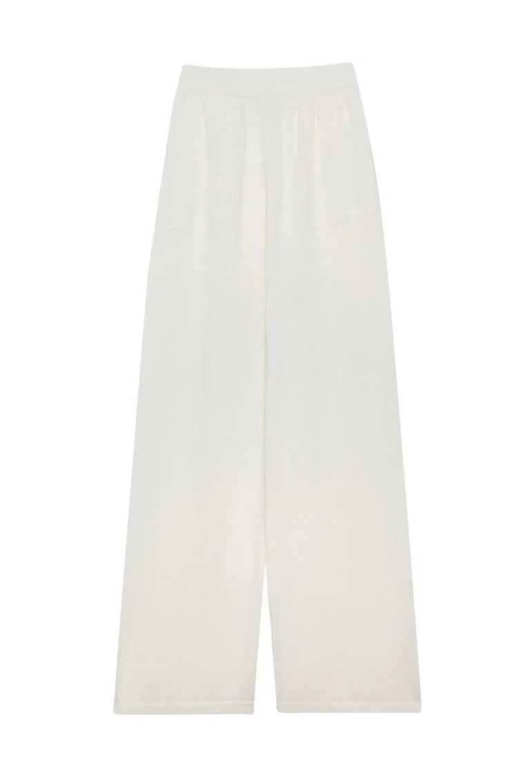 

Широкие брюки из шерстяной смеси MSGM, белый