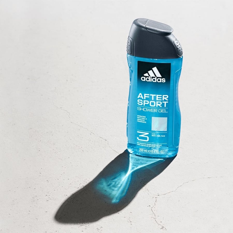 Гель для душа после занятий спортом для мужчин 3 в 1 Бренд Adidas — фото 2