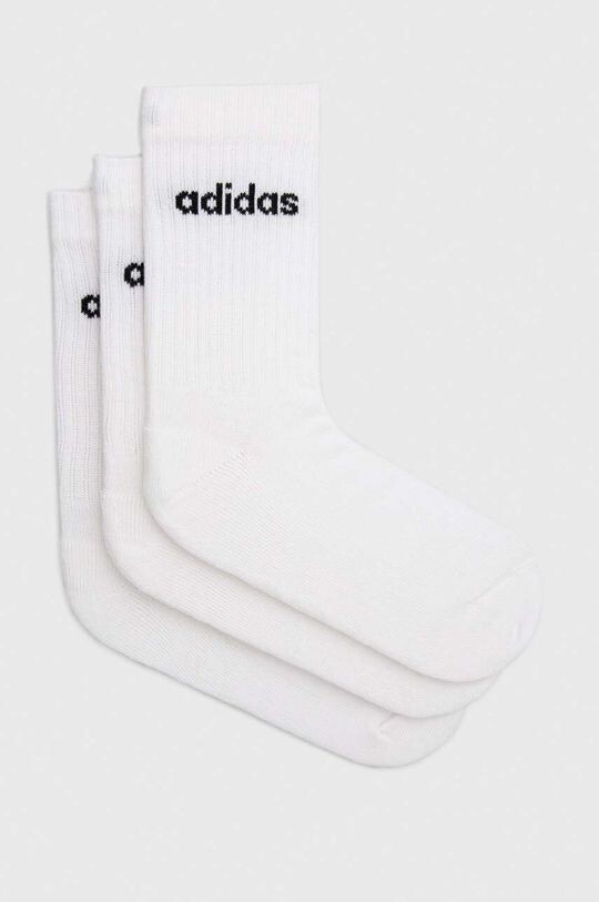 

3 упаковки носков adidas, белый
