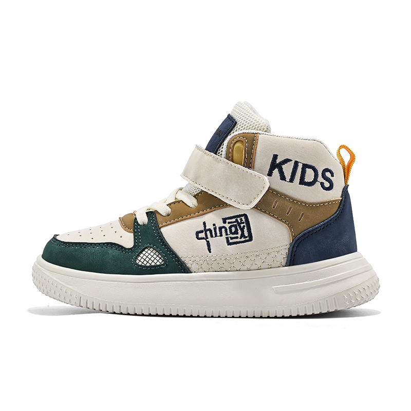 

Детские скейтерские кроссовки Kids QIUTEXIONG, белый/синий