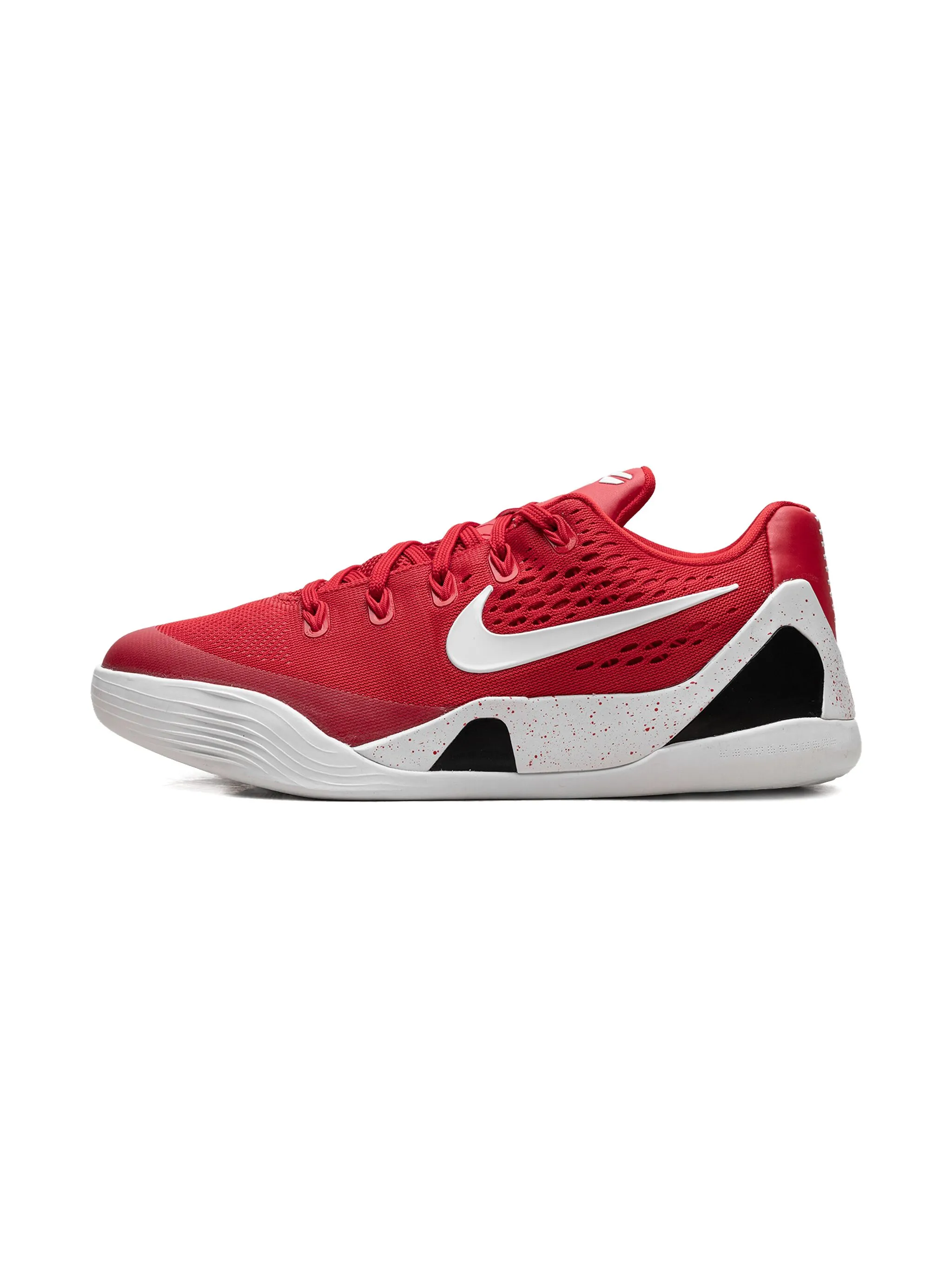 Кроссовки на шнуровке Kobe 9 EM Nike Kids, красный — фото 4