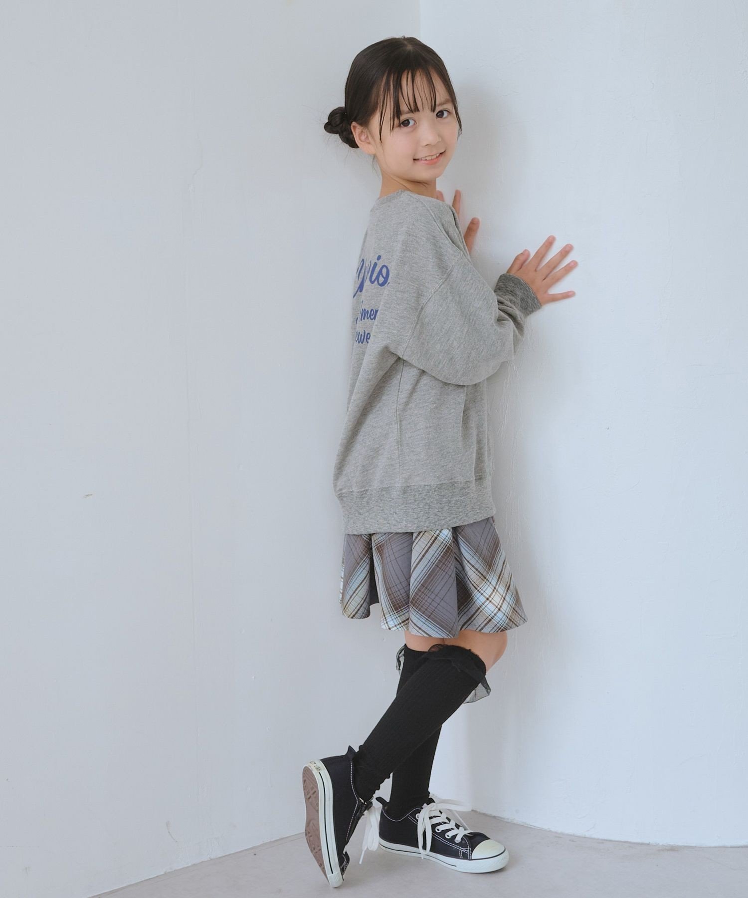 Толстовка с круглым вырезом ROPE' PICNIC KIDS, Light gray (08) — фото 4