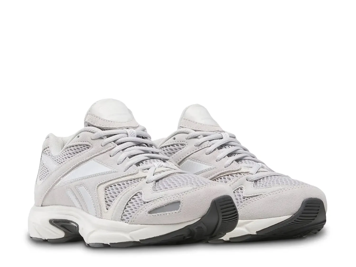Кроссовки Premier Road Plus VI - женские Reebok, Grey/White — фото 2