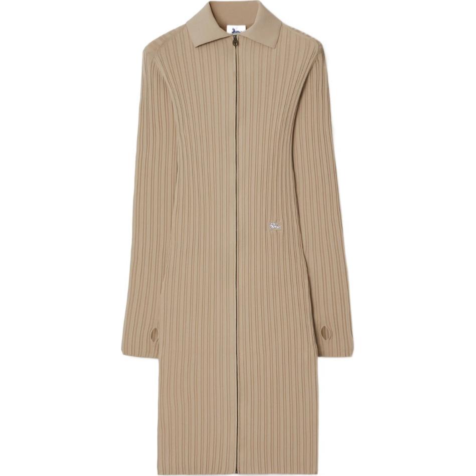 

Женское платье с длинными рукавами Limestone Burberry