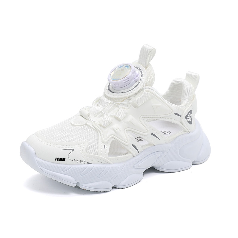 

Нескользящая и дышащая детская обувь для повседневной носки FCMM, белый