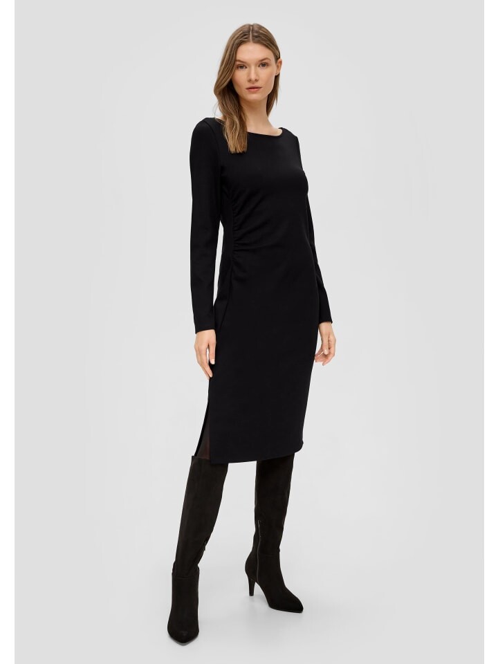 

Короткое платье s.Oliver BLACK LABEL Kleid kurz, черный