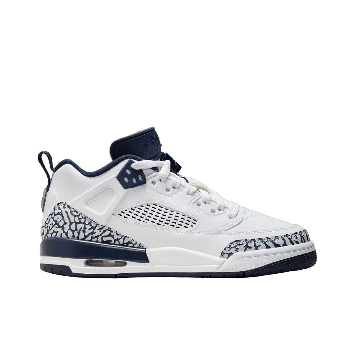 

Кроссовки Jordan Spizike Low GS, цвет Weiß/Obsidian/Platinum