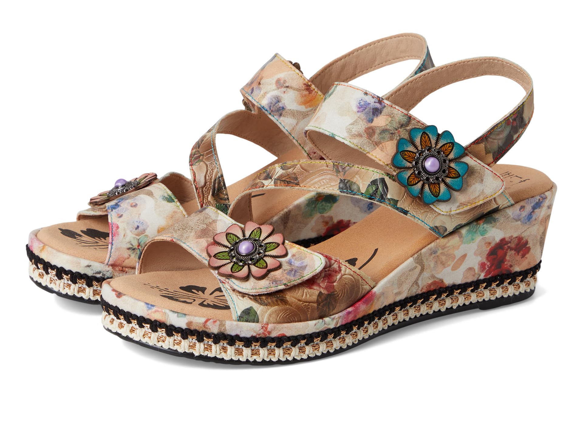 Сандалии L'Artiste by Spring Step Blissful, цвет Beige Multi