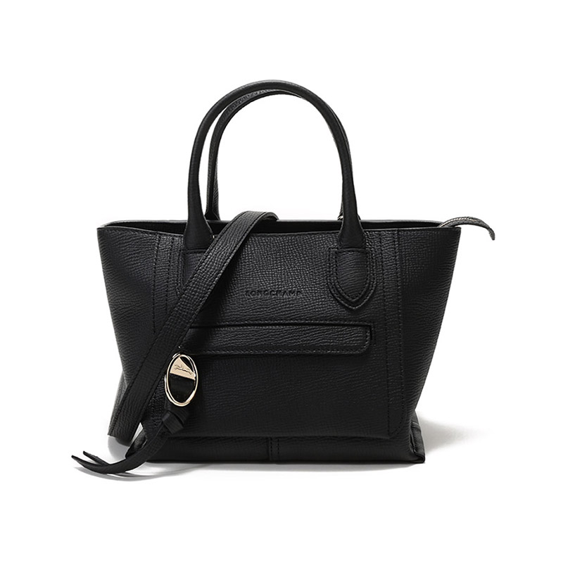 

Сумка через плечо Mailbo из коровьей кожи, маленькая женская черная LONGCHAMP