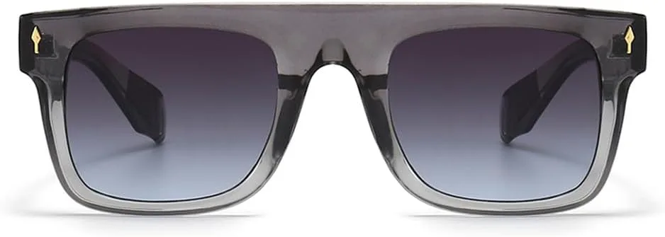 

Панк-солнцезащитные очки UV400 с градиентным покрытием и заклепками для женщин и мужчин, для занятий спортом на открытом воздухе, бега и верховой езды UYPTK, 05