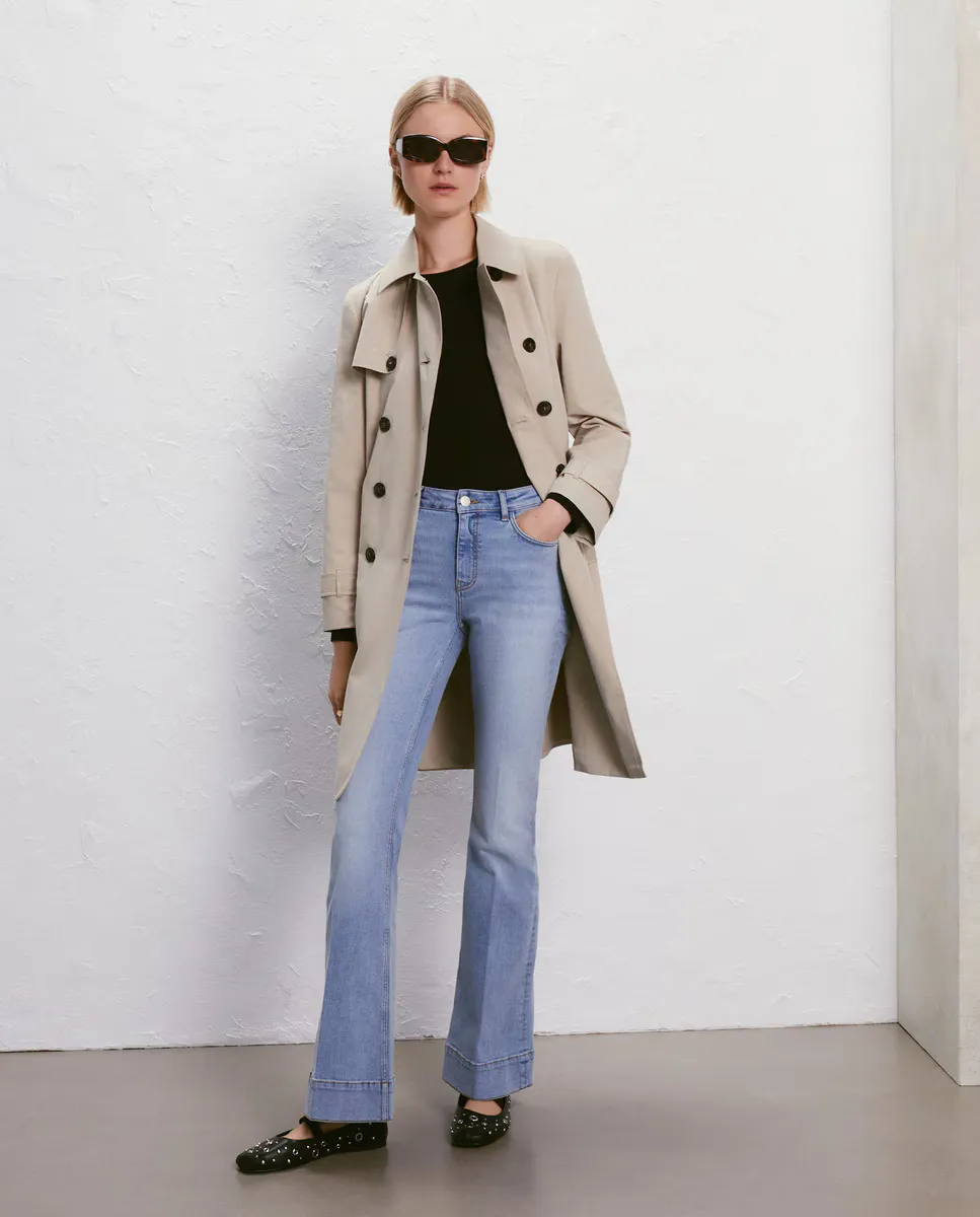 

Женские расклешенные джинсы Easy Wear, синий