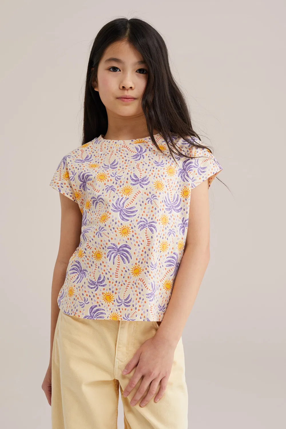 Футболка We Fashion, Ecru — фото 3