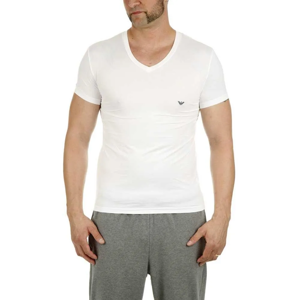

Футболка Emporio Armani 110810 CC747 short sleeve v neck, белый