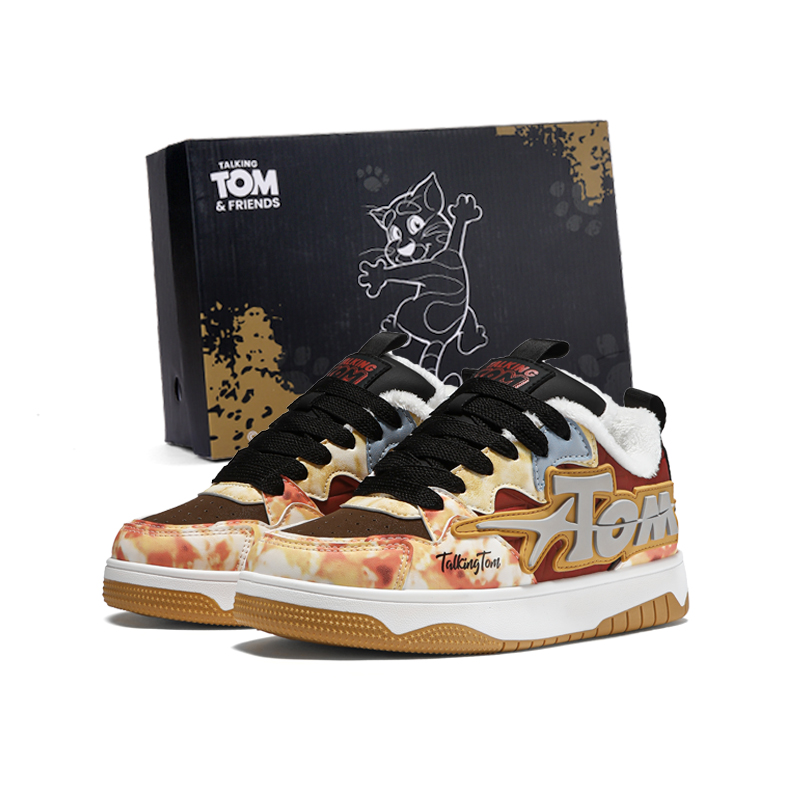 

TALKING TOM Кроссовки для скейтбординга унисекс низкие Electra Yellow/Classic Black White/Lake Blue/Pearl Beige