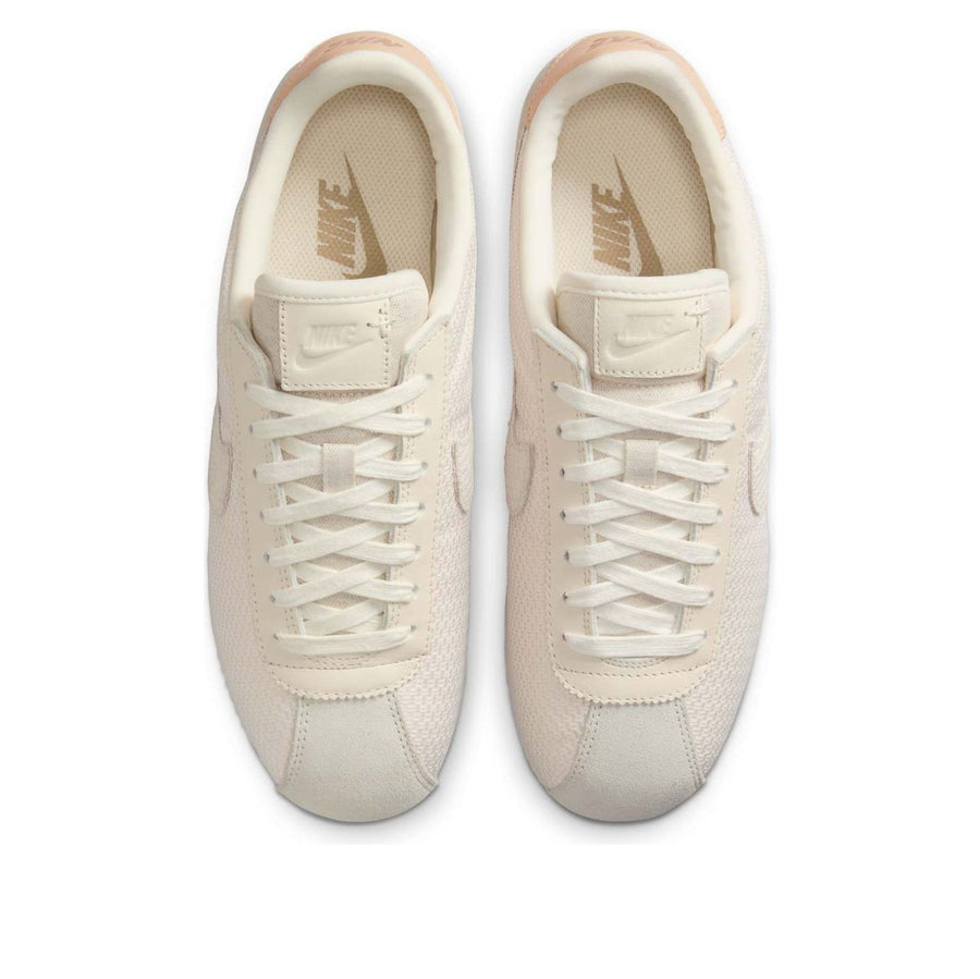 Кроссовки (WMNS) Nike Cortez 'Pearl White Pale Ivory', бежевый — фото 4