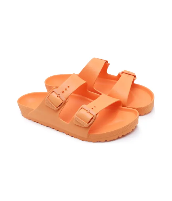 Тапочки Arizona Eva Papaya Birkenstock, оранжевый — фото 3