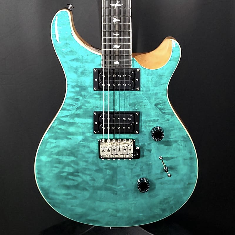 

Электрогитара PRS SE Custom 24 Quilt Top Turquoise #313