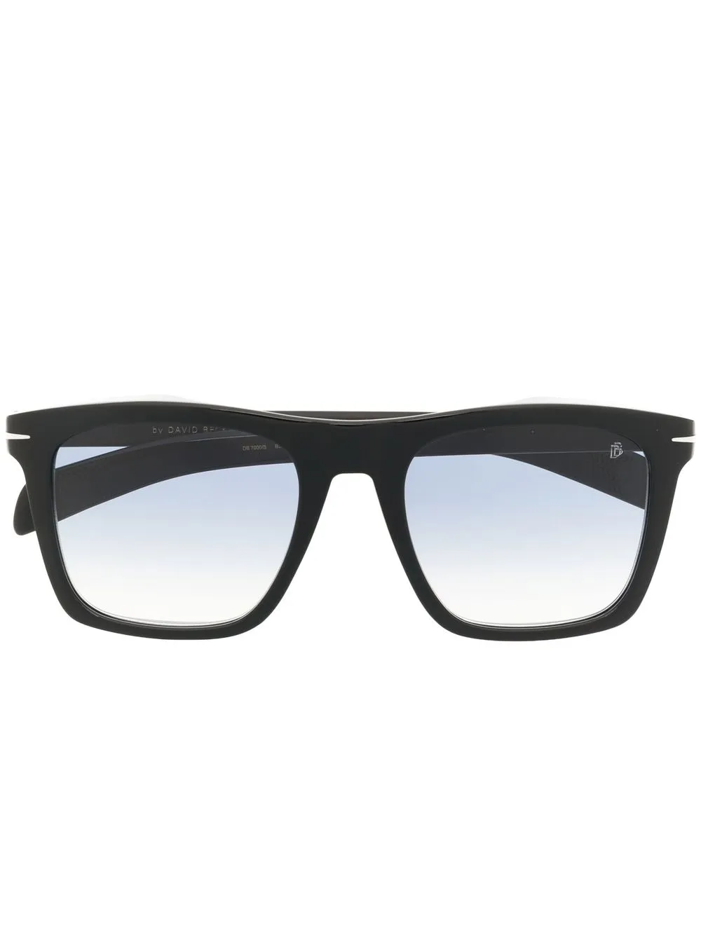 

Солнцезащитные очки в квадратной оправе Eyewear by David Beckham, черный