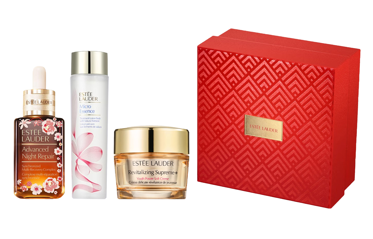 

Yashilandai новогодний лимитированный набор: водная сыворотка, крем для лица, уходовая косметика, подтягивающий, восстанавливающий, 50мл+200мл+75мл ESTEE LAUDER