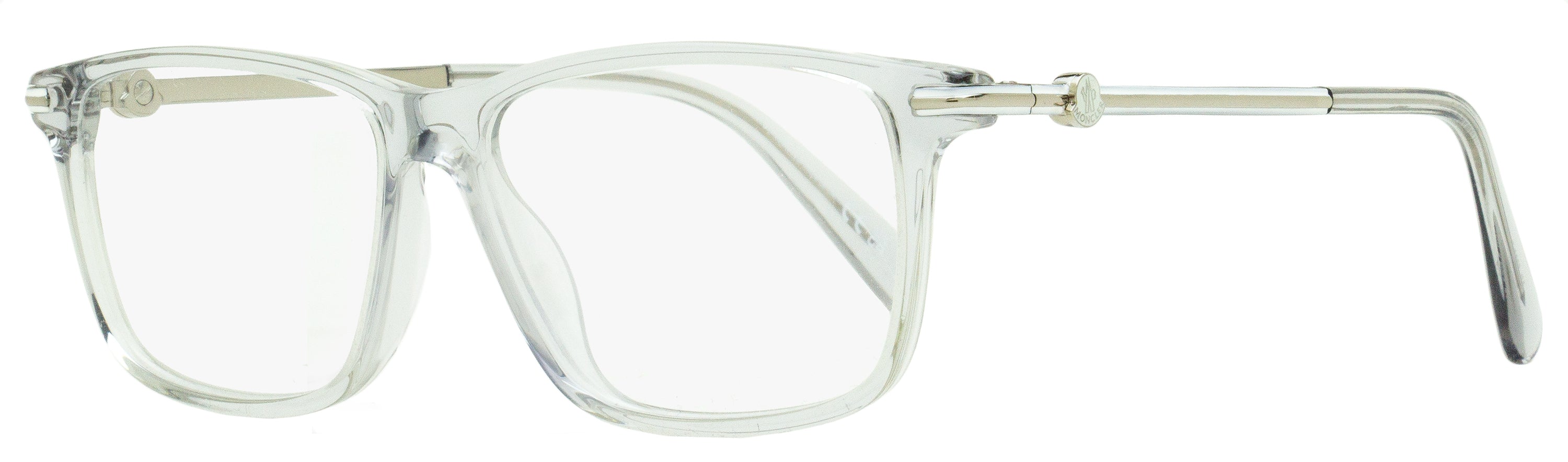 

Moncler Мужские прямоугольные очки ML5205 020 Прозрачные серые 54 мм