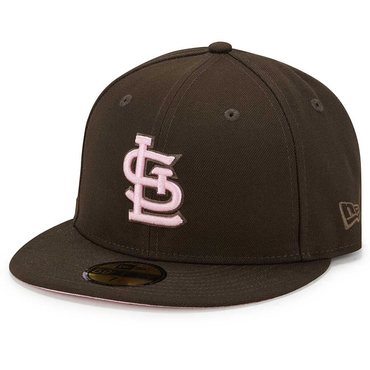 

Кепка MLB ST. LOUIS CARDINALS PINK UNDERBRIM 59FIFTY CAP New Era, цвет Dunkelbraun