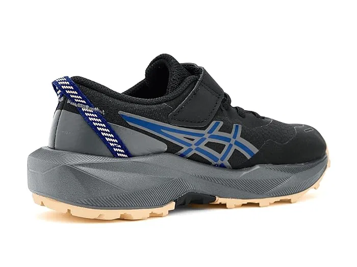 Кроссовки ASICS Kids Pre Venture 11, Black/Asics Blue — фото 4