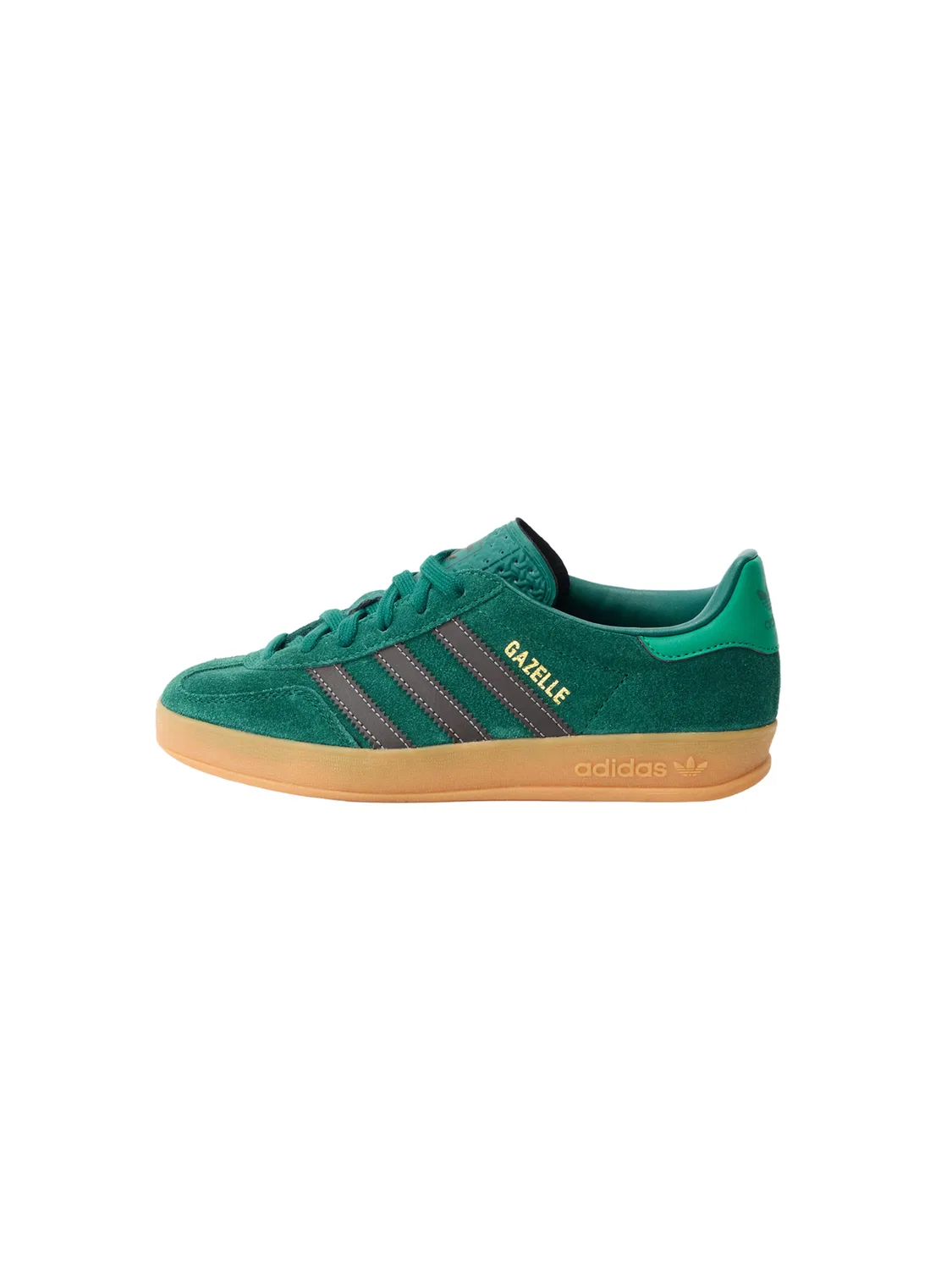 Кроссовки Adidas Originals Gazelle изумрудного цвета