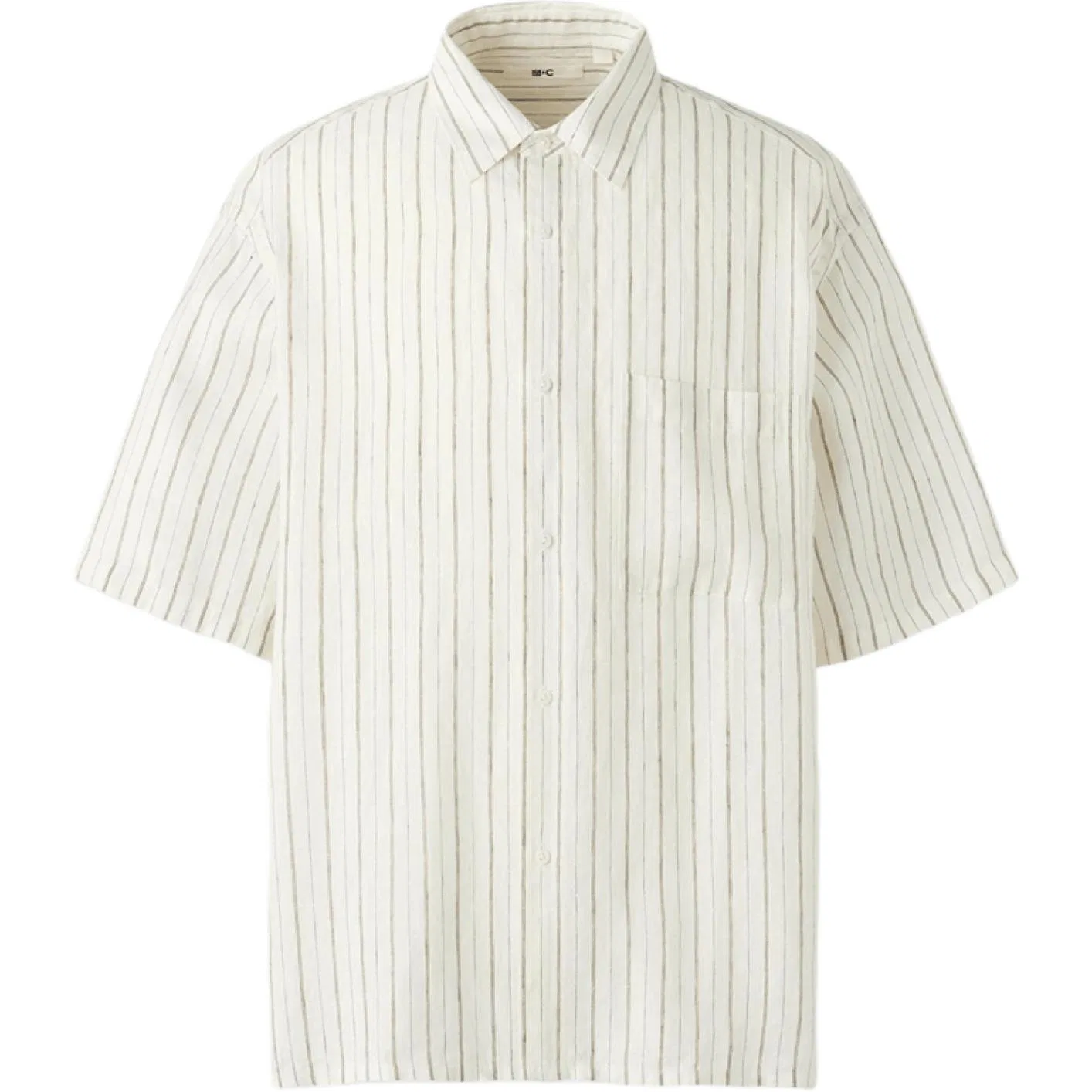 Рубашка x Clare Waight Keller C Collection SS26 Unisex UNIQLO, Ivory