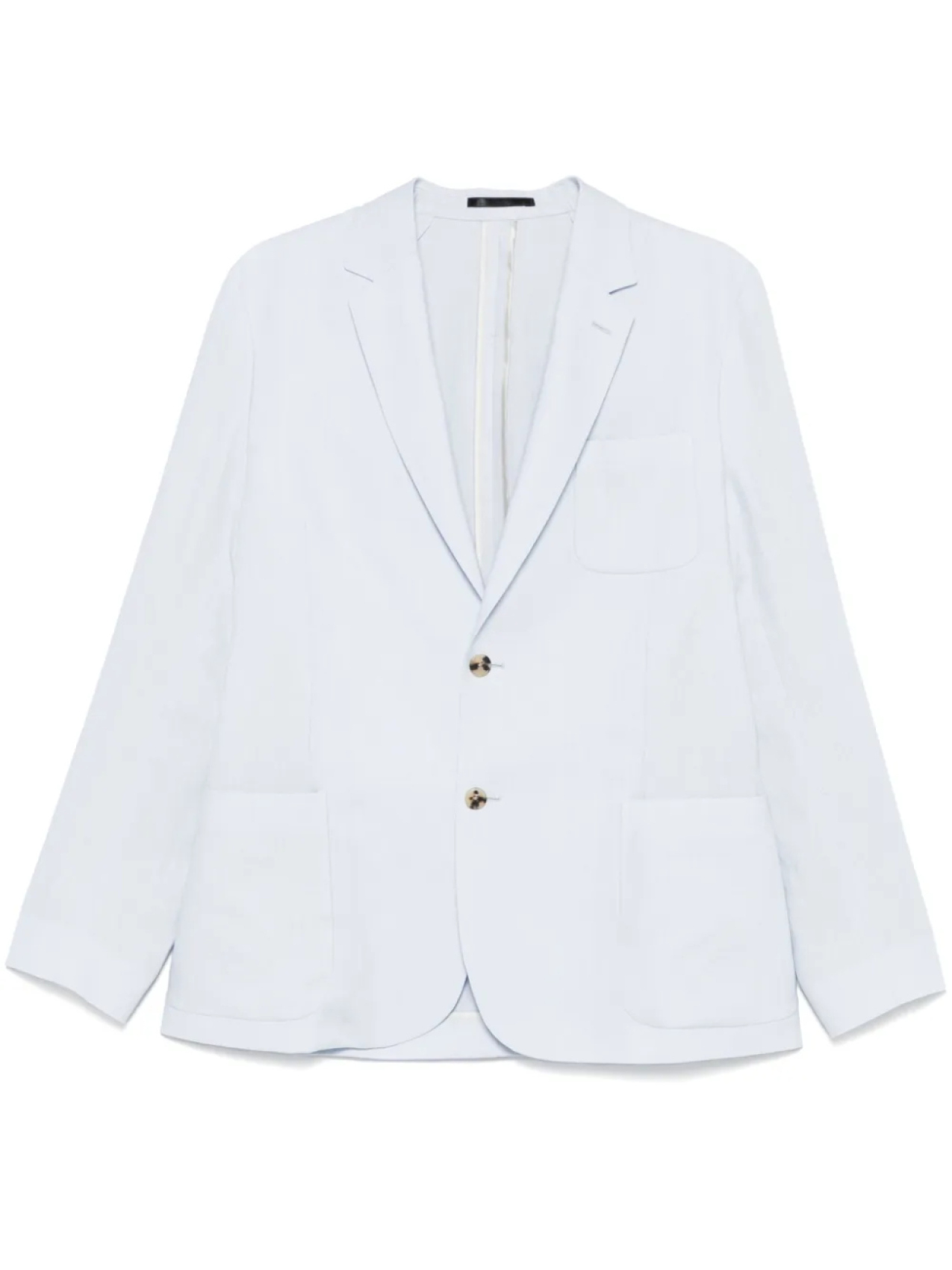 

Льняной блейзер без подкладки Paul Smith, синий