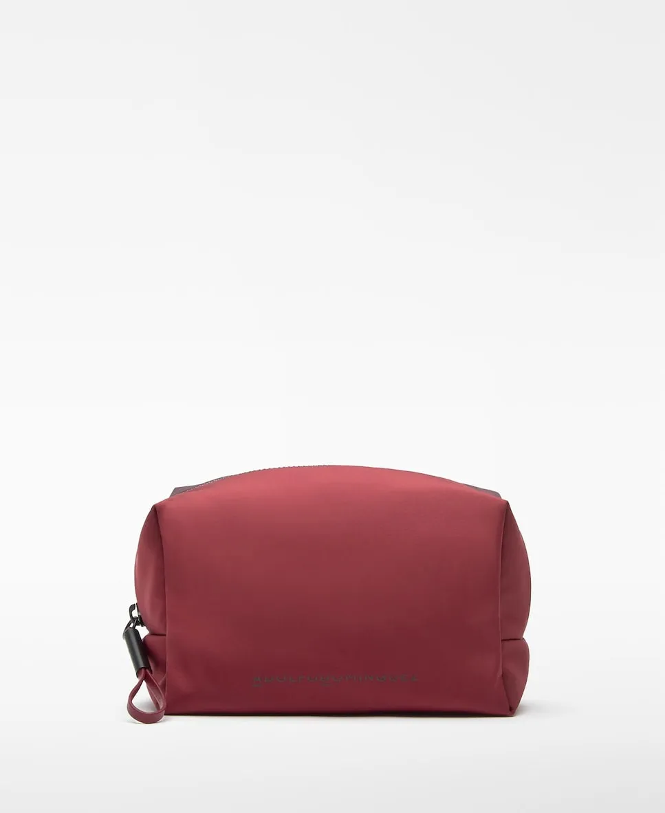 

Большая женская косметичка из нейлона двух цветов Adolfo Dominguez