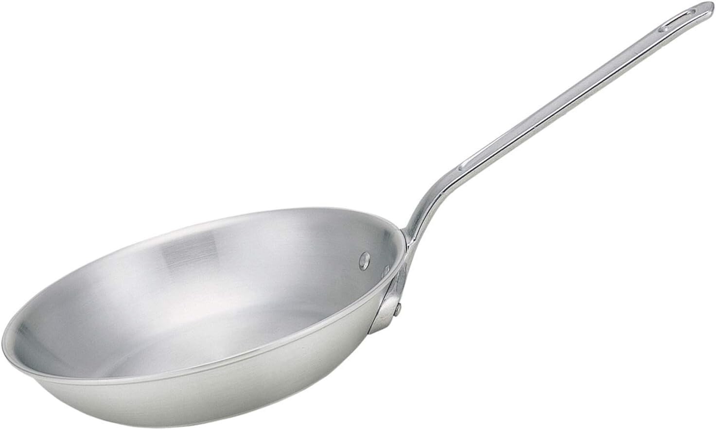 

HOKUA AHLS201 Сковорода Meister Commercial IH BC, 7,1 дюйма (18 см) HOKURIKUALUMI, Silver