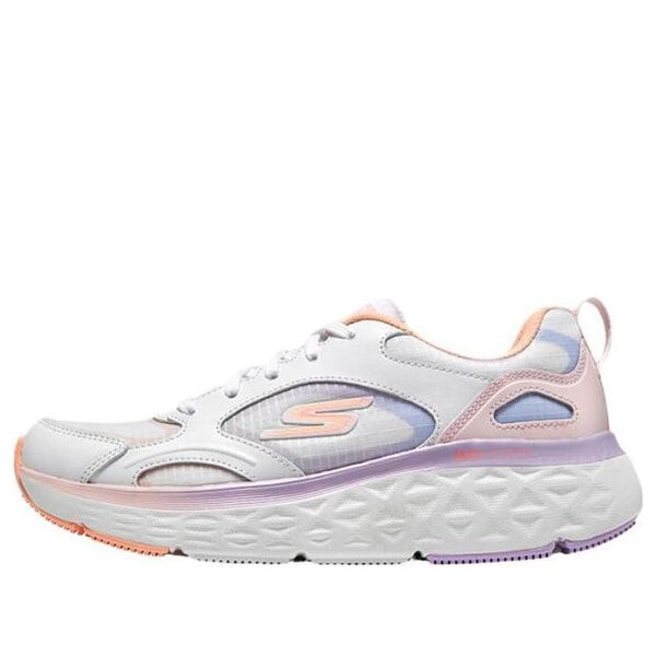 Кроссовки (WMNS) Skechers Max Cushioning Delta Running Shoes 'White Orange Purple', белый