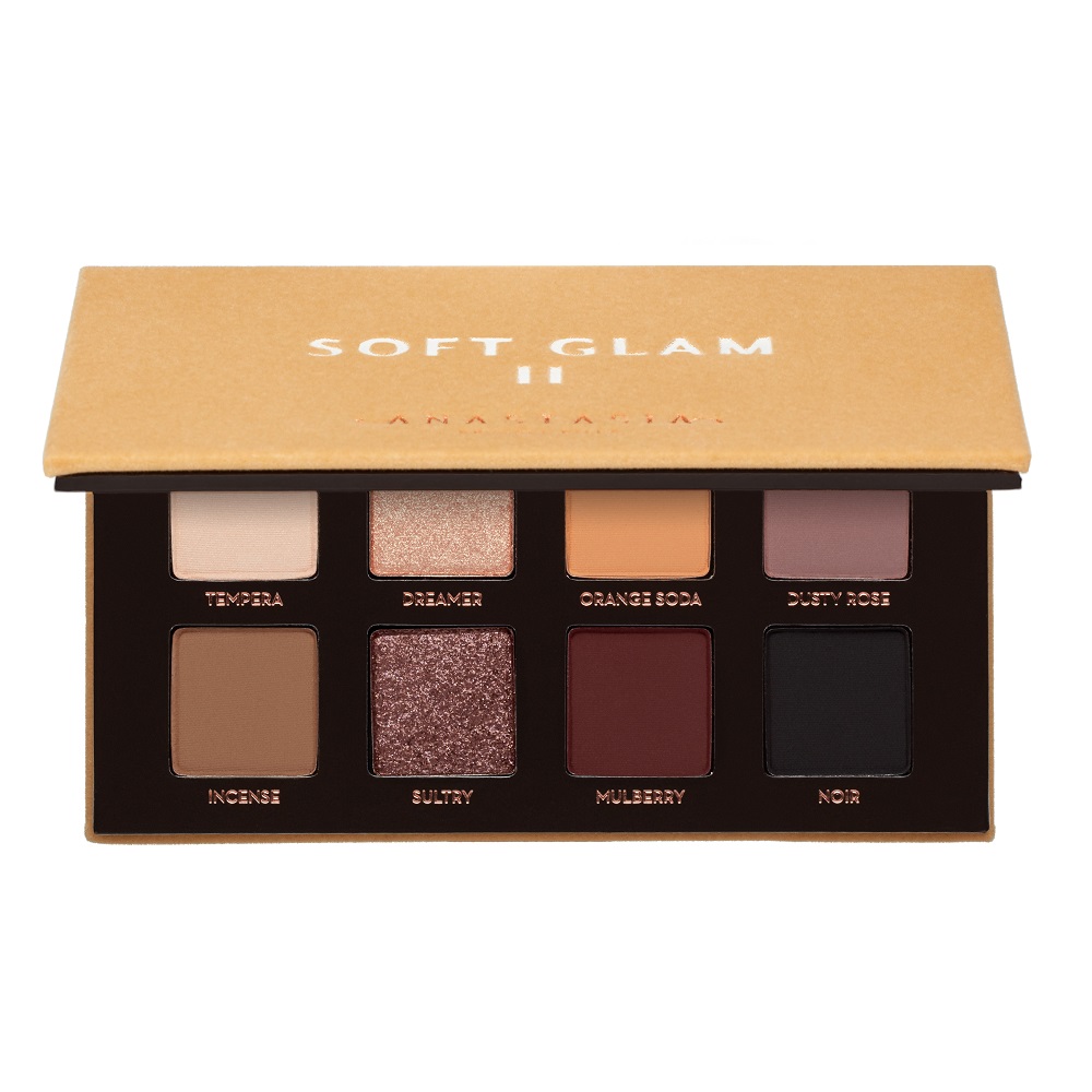 

Палитра теней для век mini soft glam ii eye shadow palette Anastasia Beverly Hills, вес 6.4 гр.