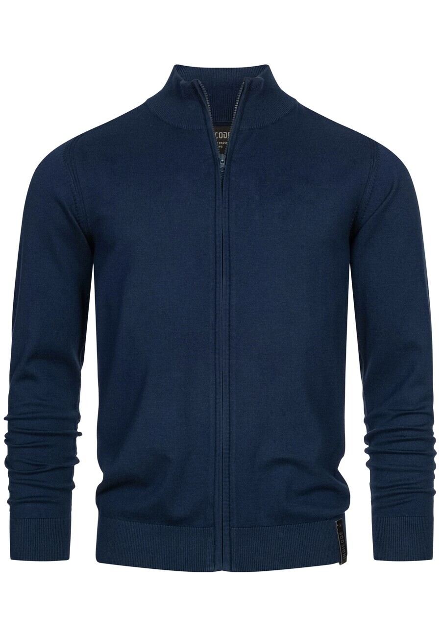 

Вязаный кардиган Indicode Jeans LAU, темно-синий