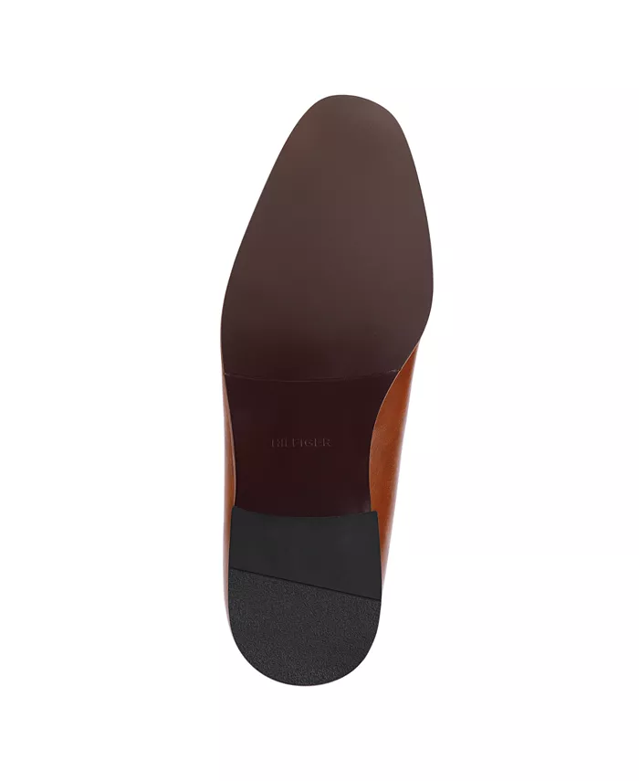 Мужские лоферы Simol Slip on Dress Penny Tommy Hilfiger, коричневый — фото 3