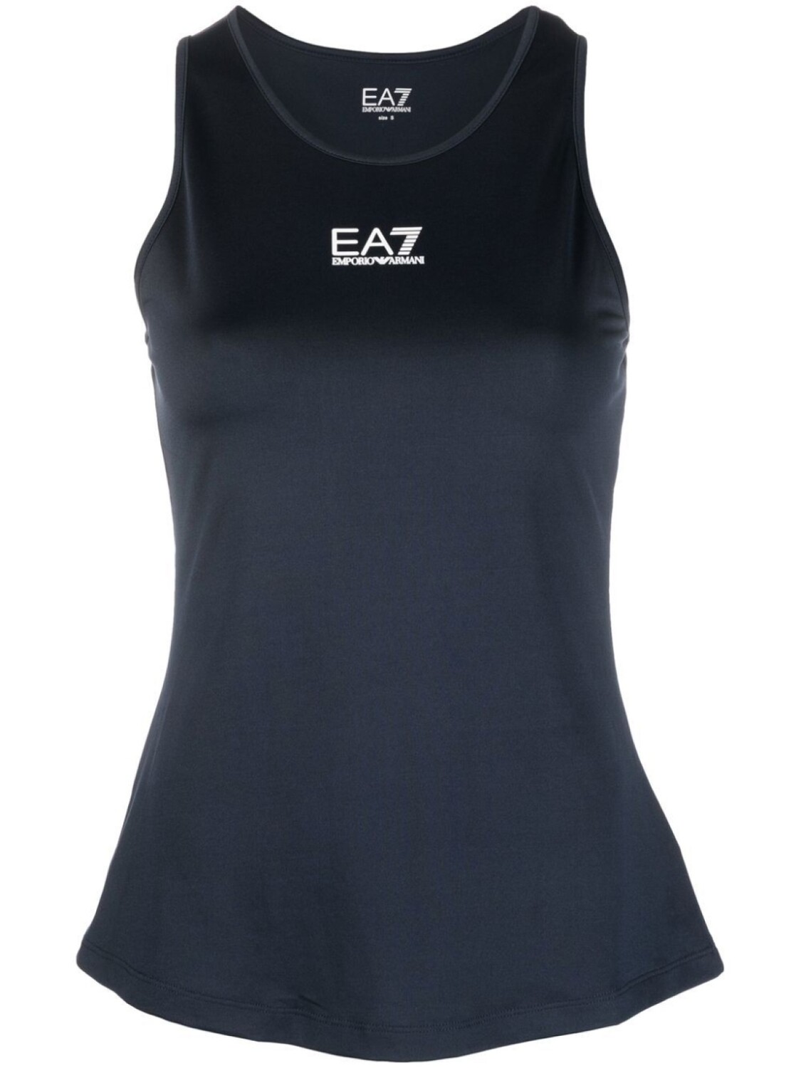 

Ea7 Emporio Armani топ с логотипом, синий