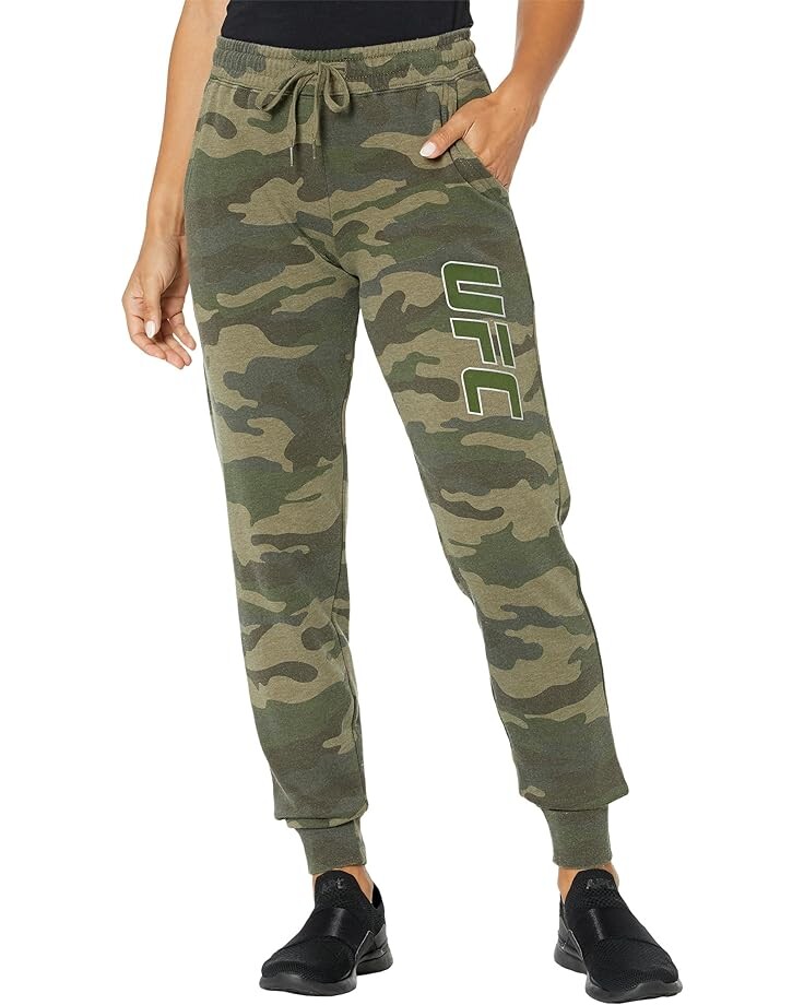 

Джоггеры UFC Fleece, цвет Forest Camouflage
