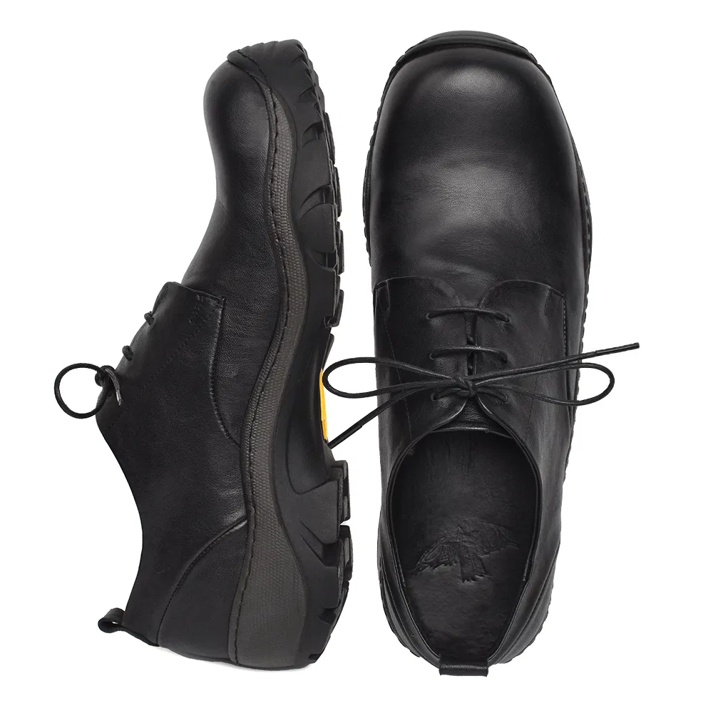 Мужские чёрные дерби Dv wavy derbykers 01 от Deviation