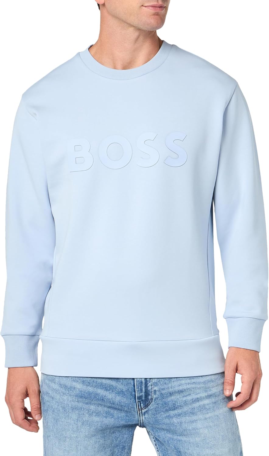 

Толстовка с логотипом BOSS, Kentucky Blue