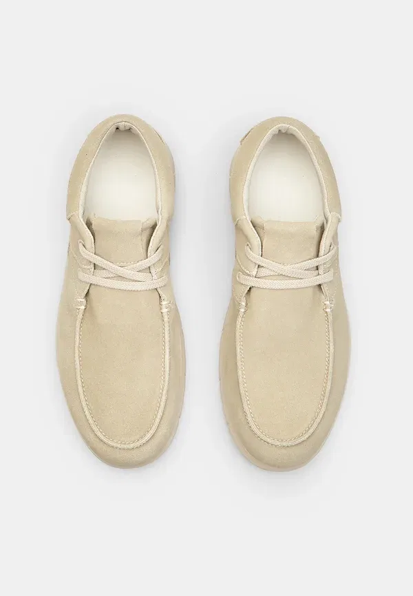 Кеды Bata, модель Casual lace ups, бежевый — фото 3