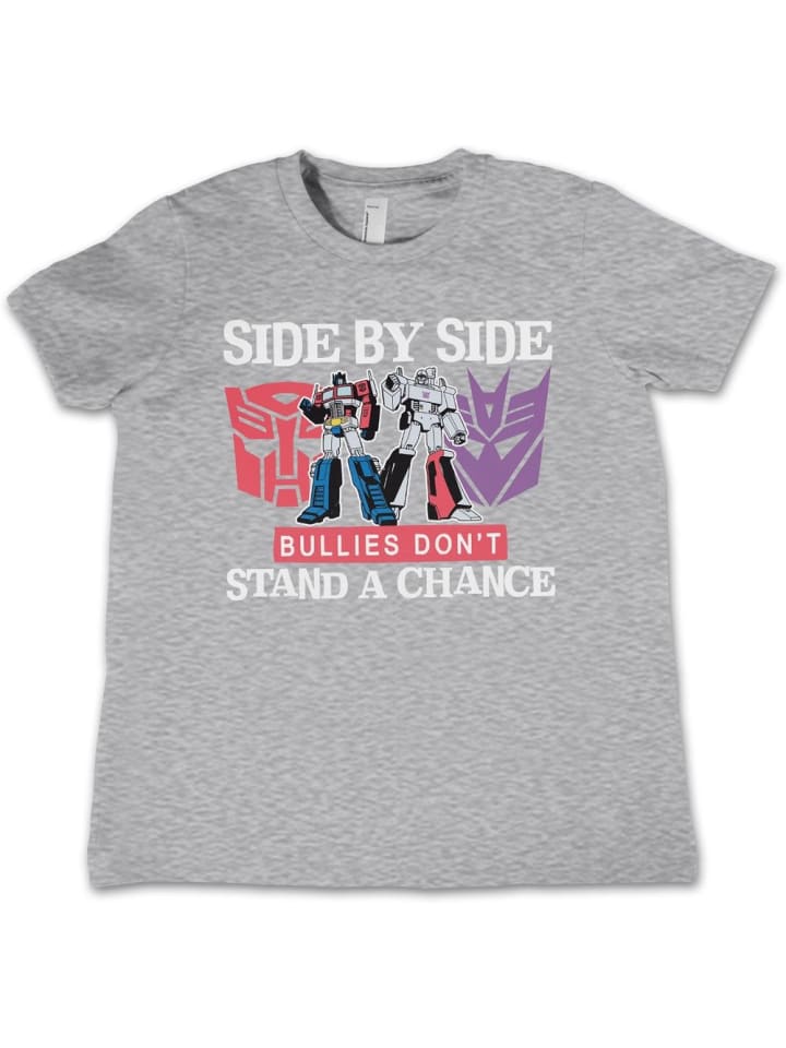 

Футболка с надписью Бок о бок хулиганам не дадут шанса для детей серого цвета Transformers, Серый, Футболка с надписью Бок о бок хулиганам не дадут шанса для детей серого цвета Transformers